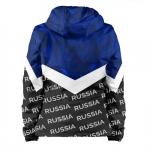 Женская куртка 3D "RUSSIA | BLUE DIAMOND"