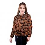 Женская куртка 3D "Кедровые орешки"