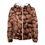 Женская куртка 3D "Кедровые орешки"