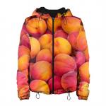 Женская куртка 3D "Персики"