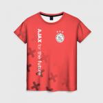 Женская футболка 3D "Ajax Amsterdam"