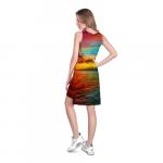 Платье-майка 3D "Glitch Sunset"