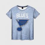 Женская футболка 3D "St. Louis Blues"