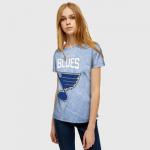 Женская футболка 3D "St. Louis Blues"