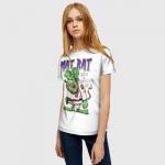 Женская футболка 3D "MAT RAT"