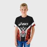 Детская футболка 3D "ASICS RUSSIA"