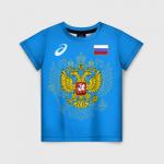 Детская футболка 3D "ASICS Russia"