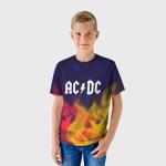 Детская футболка 3D "AC DС"