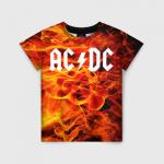 Детская футболка 3D "AC/DC."