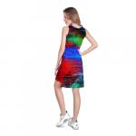 Платье-майка 3D "Glitch color storm"