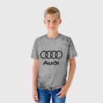 Детская футболка 3D "AUDI / АУДИ"