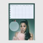 Постер "Ariana Grande. Расписание"