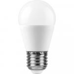 Лампа светодиодная,  (13W) 230V E27 4000K G45, LB-950