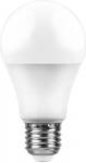 Лампа светодиодная, (12W) 230V E27 4000K  A60, LB-93
