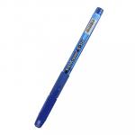 Erich Krause Ручка гелевая синяя "Джи-стар", 0,5мм, цветной корпус, накладка, 45209