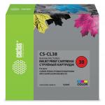 Картридж струйный CACTUS (CS-CL38) для CANON PIXMA iP1800/1900/2500/MP140/190, цветной