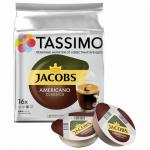 Кофе в капсулах JACOBS Americano для кофемашин Tassimo, 16 порций, ш/к 08262