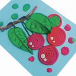 Пластилин на растительной основе (тесто для лепки) ЮНЛАНДИЯ, 12 цветов, 360г, ведерко, 105504