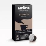 Кофе в капсулах LAVAZZA Ristretto для кофемашин Nespresso, 10 порций, ш/к 22836