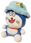 Игрушка с пледом КОТИК В ГОЛУБОЙ ПАНАМЕ р-р 130х160