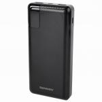 Аккумулятор внешний 20000 mAh SONNEN POWERBANK Q60P БЫСТРАЯ ЗАРЯДКА, 2USB, литий-полимерный, 263033