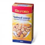 Сахар-рафинад MILFORD 0,5 кг, тростниковый, картонная упаковка, ш/к 04658