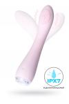Вибратор  PPP SHIO-PRO PINK ,розовый, силикон, 21 см