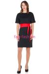 Платье Ester 2 Черный+Красный