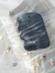 Массажер-скребок Гуаша из натурального камня, 9,5*5,5*0,4 см