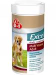 Эксель Мультивитамины для взрослых собак 250 мл. (70 таблеток) 10