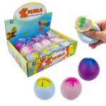 1TOY Жмяка яйцо с единорогом, 3 цвета, 12шт.