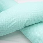 Наволочка бязь на подушку для беременных U-образная 1590/16 цвет мята