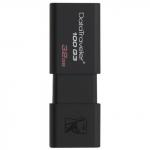 Флэш-диск 32 GB KINGSTON DataTraveler 100 G3 USB 3.0, черный, DT100G3/32GB