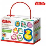 Пазлы контурные Baby Toys "Половинки. Домашние животные", 18 эл