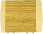 Доска разделочная бамбук прямоугольная 37х29х1,8см, упаковка - термоусадочная пленка