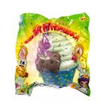 1TOY Игрушка-антистресс мммняшка squishy (сквиши), мороженое с котенком 94 гр. Т15872
