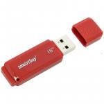 Память Smart Buy "Dock"  16GB, USB 2.0 Flash Drive, красный SB16GBDK-R