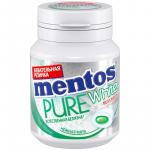 Жевательная резинка Mentos "PureWhite. Нежная мята", 54г, баночка