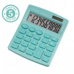 Калькулятор настольный Citizen SDC-810NRGNE, 10 разрядов, двойное питание, 102*124*25мм, бирюзовый