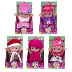 1toy Ясли Кукла 15 см, 5 видов в одежках
