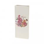 Ваза декоративная (подвесная) "Flowers-Loreto" 10,5*4*24,5см. (глазурованное покрытие)  (без подарочной упаковки)  804302