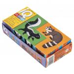 Арт.27583 Умные кубики. Фигурные 6 шт. Кто живёт в зоопарке