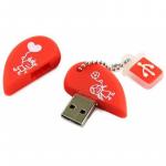 Флеш-память Smartbuy Wild series, 16Gb, USB 2.0, сердце, SB16GBHeart