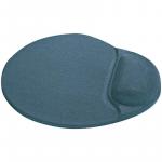 Коврик для мыши Defender EasyWork, серый, гелевая подушка, полиуретан, покрытие тканевое: 50915