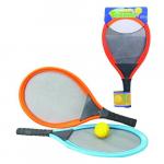 1toy набор для тенниса, ракетки мягкие 27x54 см, мячик, Т59927