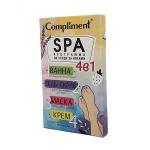 Compliment SPA-программа для ног САШЕ Ванна+Гель-скраб+маска+крем, 7мл*4/24шт, арт.642945