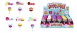 1TOY "ЛАКОМКА" игрушка в виде леденца на палочке, 14 см, 6 видов. Т15085