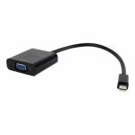 Кабель Mini DisplayPort - VGA, M/F, 0.15 м, Cablexpert, чер, A-mDPM-VGAF-02