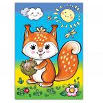 Арт.3820 Развивающие рамки. Бельчонок