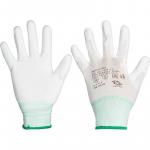Перчатки защитные нейлоновые с полиуретановым покрытием размер 8